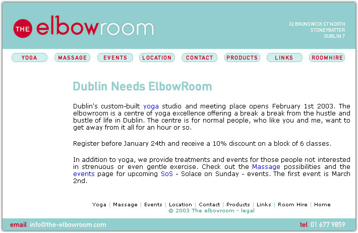 The ElbowRoom
