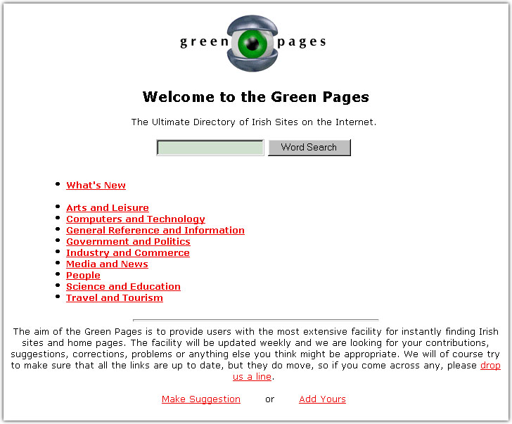 Green Pages