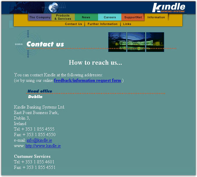 Kindle Banking Systems